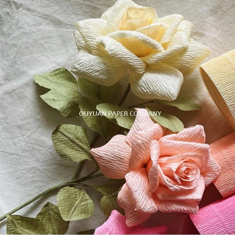 Crepe Paper Flower Diy Kits
